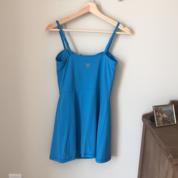 Aritiza’s Golden BUTTER Toss Sweetheart Sports Dress - size S, - Splash 💦 Blue - Picture 6 of 6